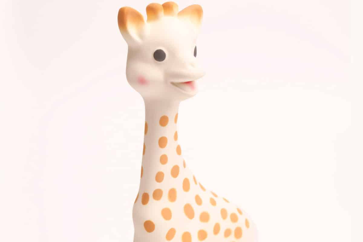 Sophie la girafe et la sécurité des jouets pour enfants